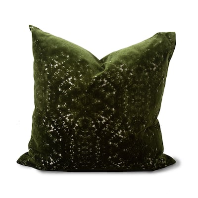 Allan Andrews 20 in. x 20 in. Pillow Pisani Emerald - Down Insert
