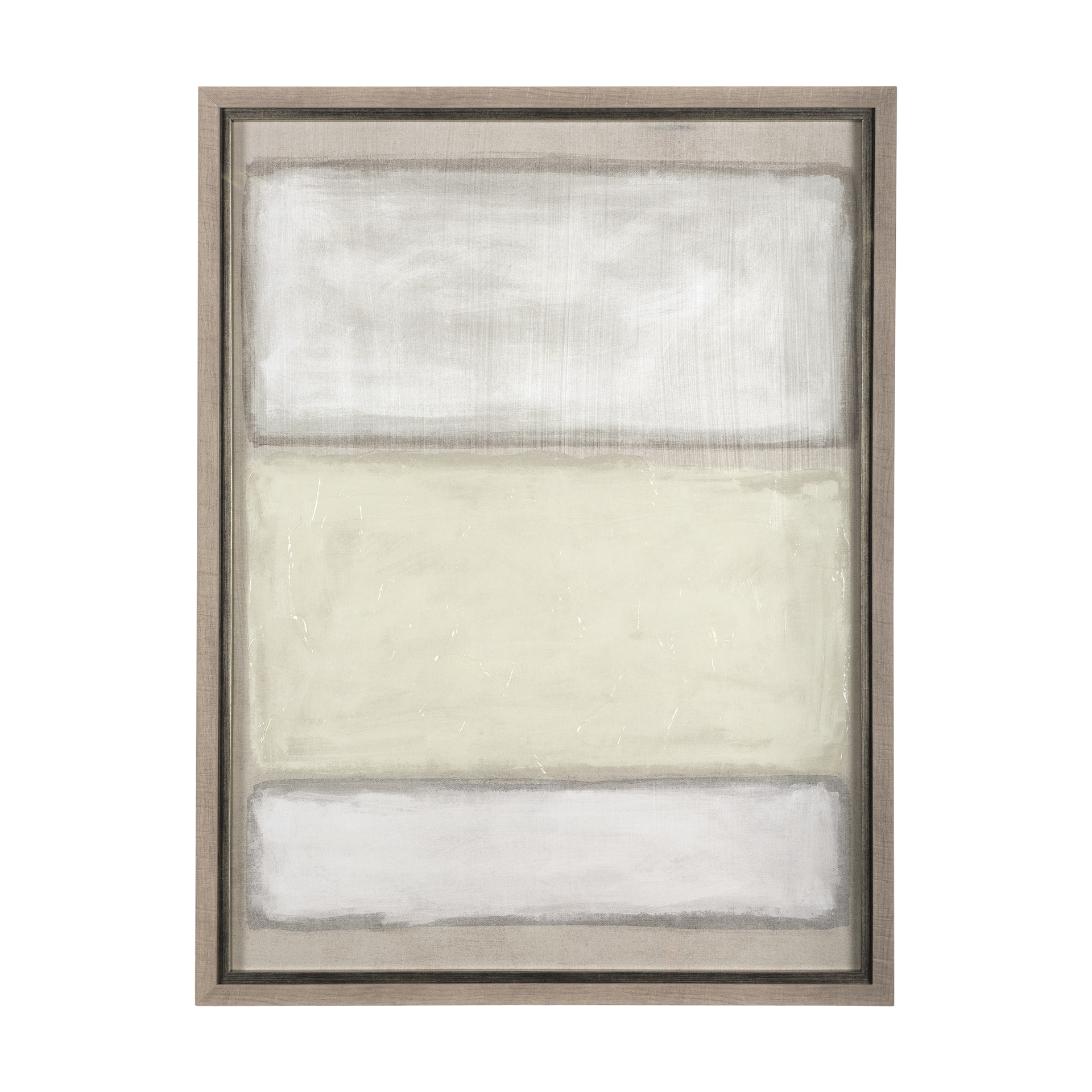 Mercana Fawn by Mercana Studio a Hand Embellished Textured Framed Art Photograph Matted under Glass