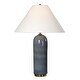 preview thumbnail 7 of 6, Uttermost Mayetta Deep Blue Table Lamp - N/A