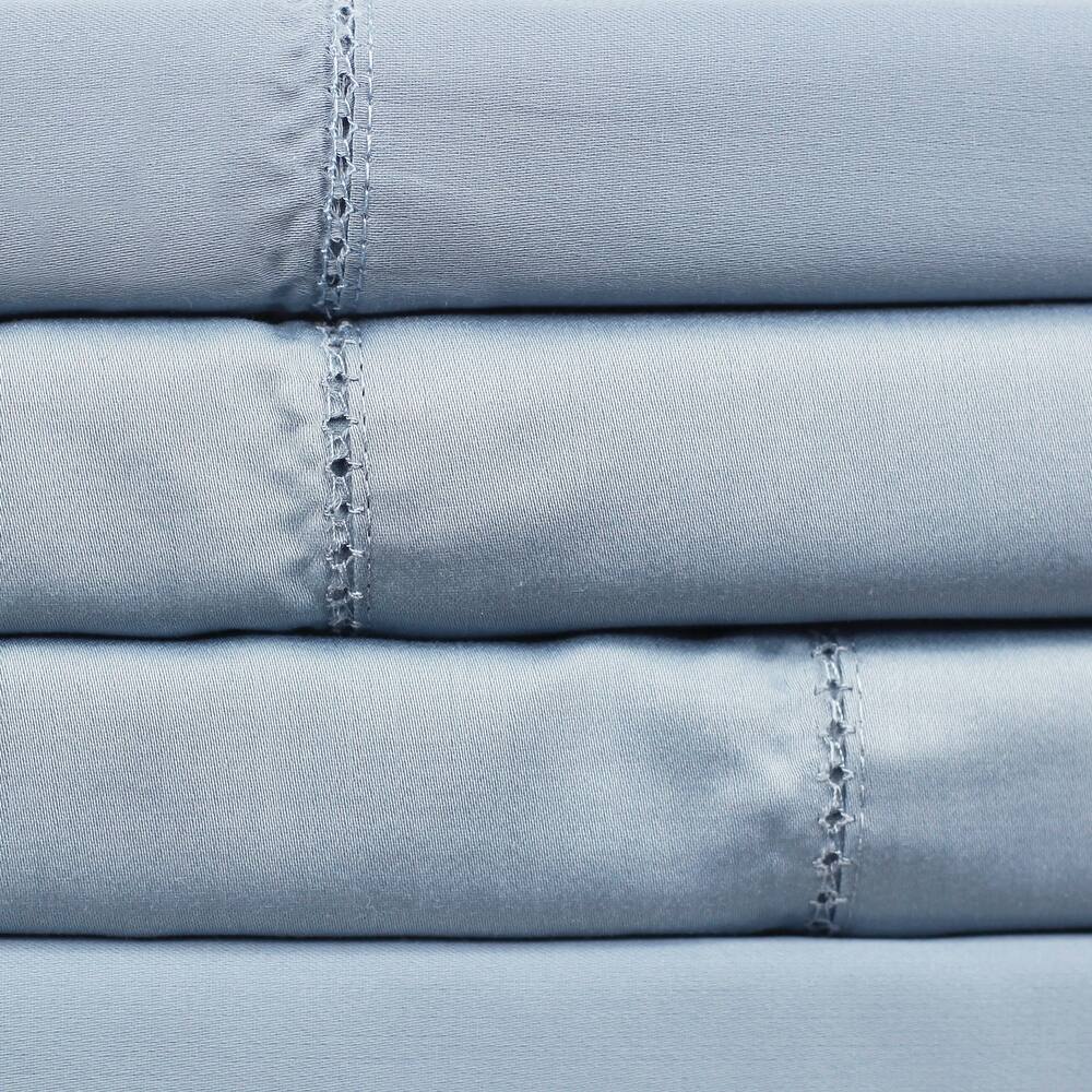 Luxury Hotel Collection 600 Thread Count Cotton Hemstitch Sheet Set