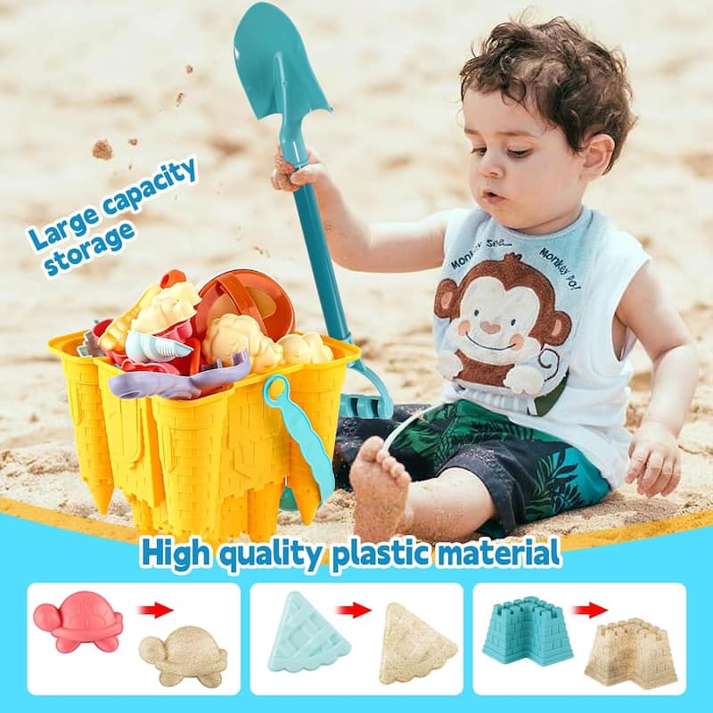 24Piece Collapsible Beach Sand Toys Set for Kids Bed Bath & Beyond