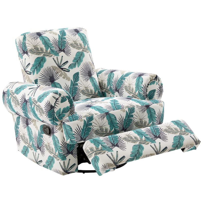 Christopher Knight Home - Thorne Chenille Swivel Recliner Rocker Chair with Adjustable Backrest