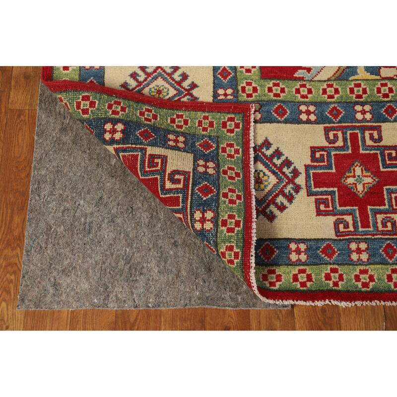 Red Kazak Oriental Area Rug Hand-Knotted Traditional Wool Carpet - 8'3" x 11'6"