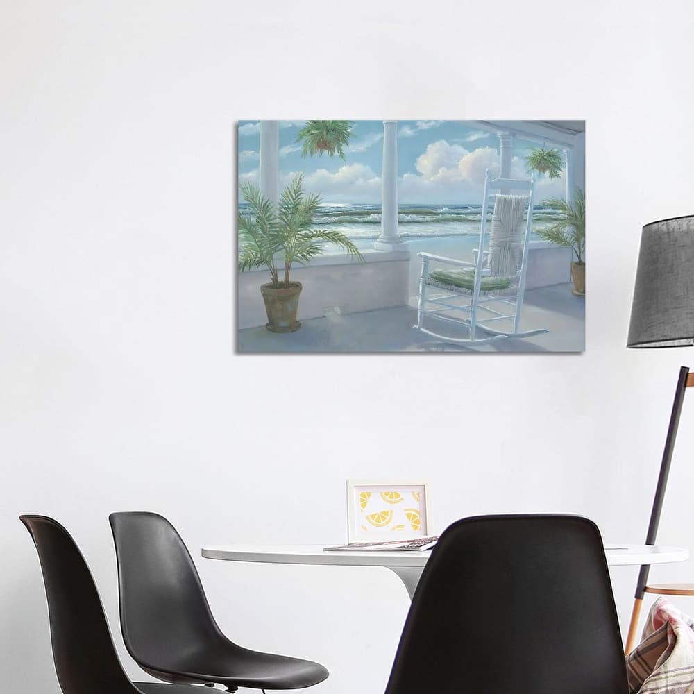 iCanvas "Coastal Porch I" by Georgia Janisse Canvas Print