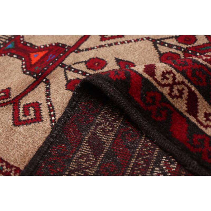 ECARPETGALLERY Hand-knotted Teimani Tan Wool Rug - 3'4 x 5'10