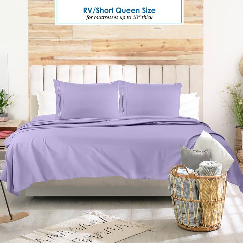 Empyrean Hotel Luxury 6 Piece Sheet Set - Super Soft Bedding Sheets & Pillowcases