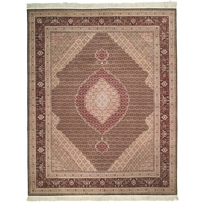SAFAVIEH Couture Hand-knotted Tabriz Herati Fentje Traditional Oriental Wool