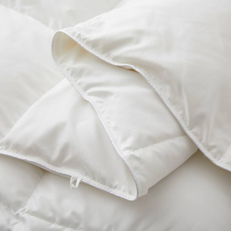 Premium Medium Weight & Lightweight White Goose Down Duvet Comforter