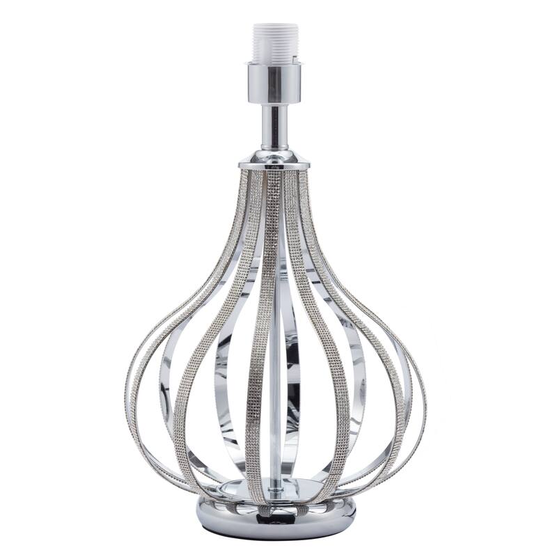 22.8" Modern Metal Table Lamp - Desk Light for Bedroom, Living Room