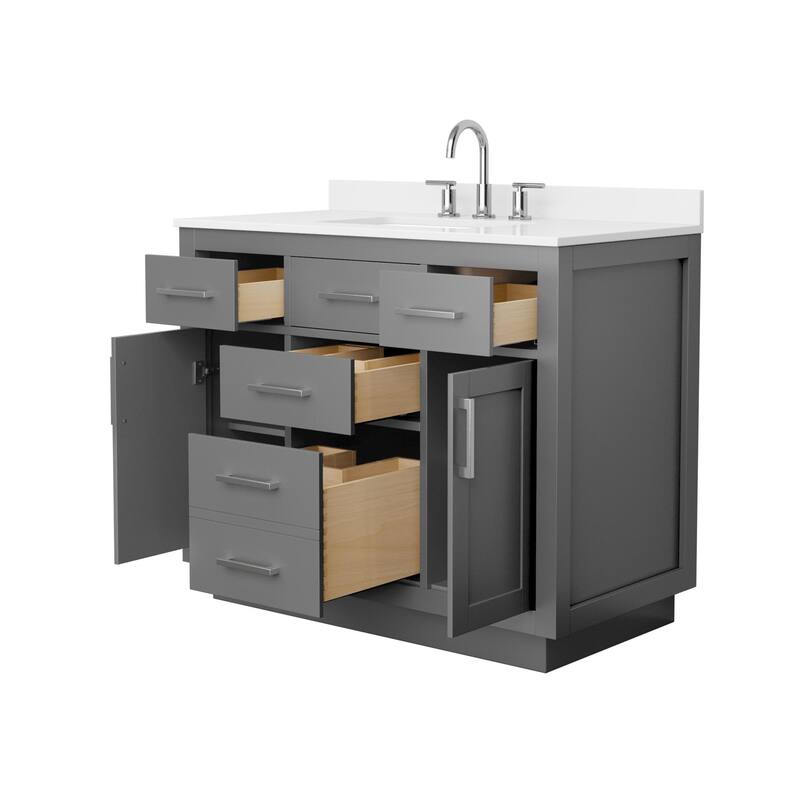 Wyndham Collection WCG262642S-QTZ-US3MXX Beckett TK 42" Free Standing