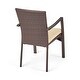 preview thumbnail 12 of 12, Corsica Outdoor Dining Chairs (Set of 2) by Christopher Knight Home