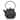 Creative Home 47 oz Black Cast Iron Teapot with Stainless Steel Infuser Basket