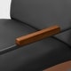 preview thumbnail 18 of 22, Accent Chair with Detachable Double-sided Cushion, Modern Upholstered Armchair with Metal Frame - 25.2'' H X 30.3'' W X 30.3'' D