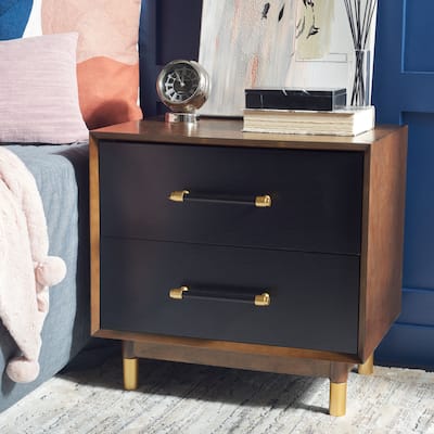SAFAVIEH Dasia 2-Drawer Accent Table Nightstand