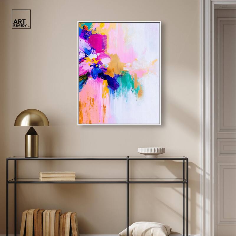 Contrast of Purity III Canvas by Art Remedy
