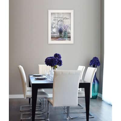 TrendyDecor4U Contemporary "Where There is Love" Framed Print Wall Art by Lori Deiter