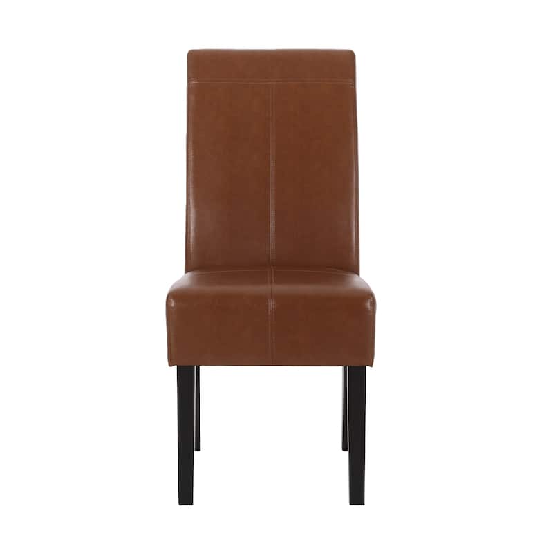 Pertica Upholstered T-Stitch Dining Chairs (Set of 2) by Christopher Knight Home