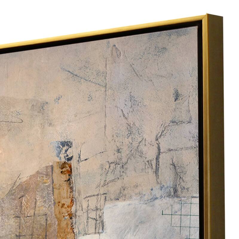 Construction Site - Giclee on Canvas