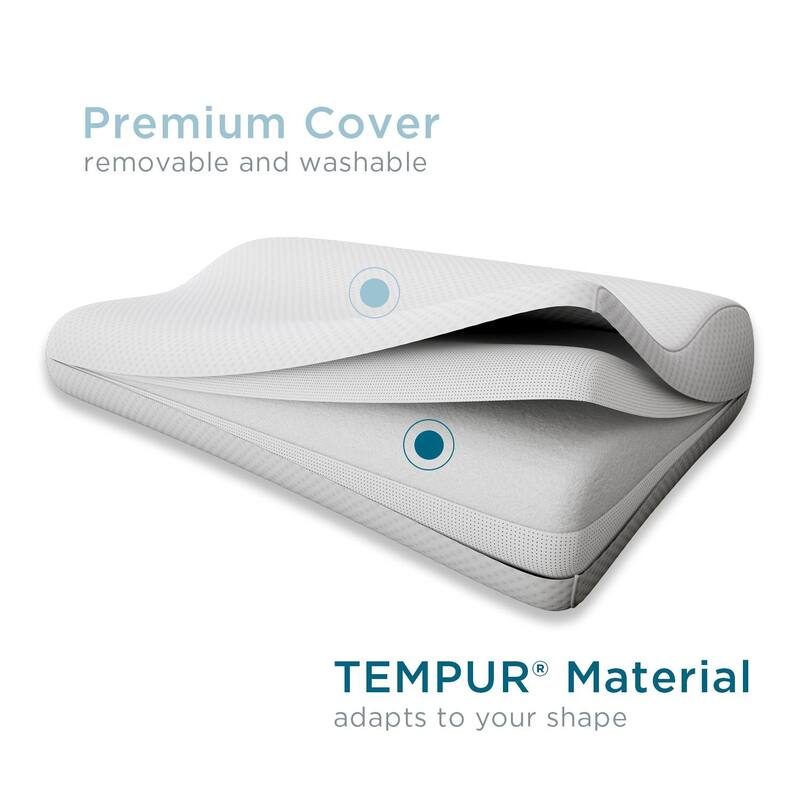 TEMPURNeck Medium Pillow On Sale Bed Bath & Beyond 21933107