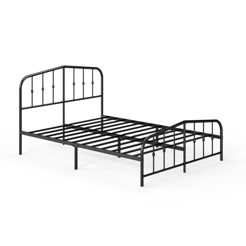Priage by ZINUS Traditional Metal Platform Bed Frame