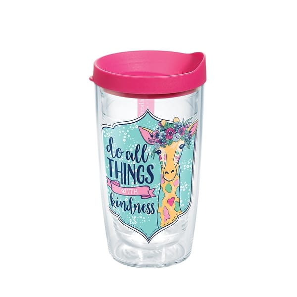 Simply Southern Kindness Giraffe 16 oz Tumbler with lid - Bed Bath ...