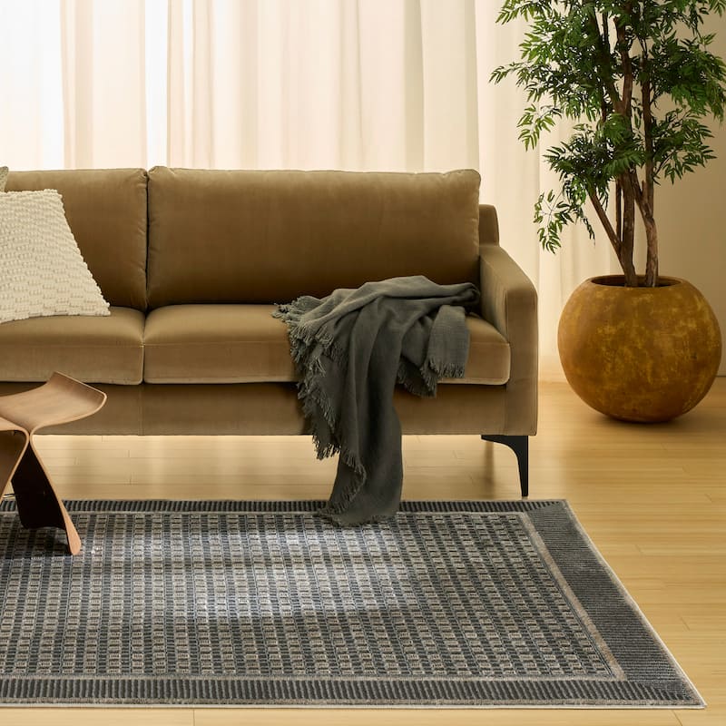 Nourison Nordic Indoor only Geometric Area Rug