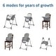 preview thumbnail 5 of 18, Minla 6-in-1 High Chair - Classic Green