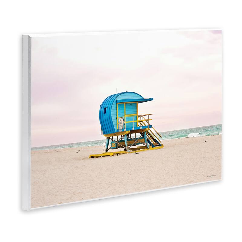 Stupell Summer Lifeguard Cabin Wall Plaque Art Design By Seven Trees Design