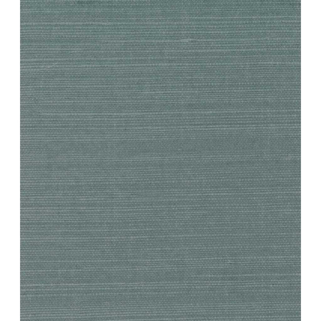 Seabrook Designs Smoke Green Sisal Grasscloth Unpasted Wallpaper - 36 in W x 24 ft. L