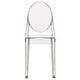 preview thumbnail 21 of 26, Clear Modern Dining Molded Armless No Arm Side Chairs Stacking Plastic Home Office Kitchen Work Bedroom Designer Clear