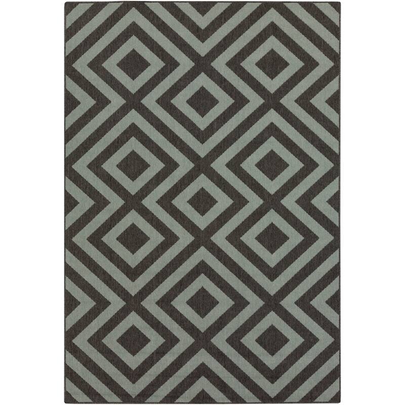 Livabliss Alvise Transitional Geometric Indoor/ Outdoor Area Rug