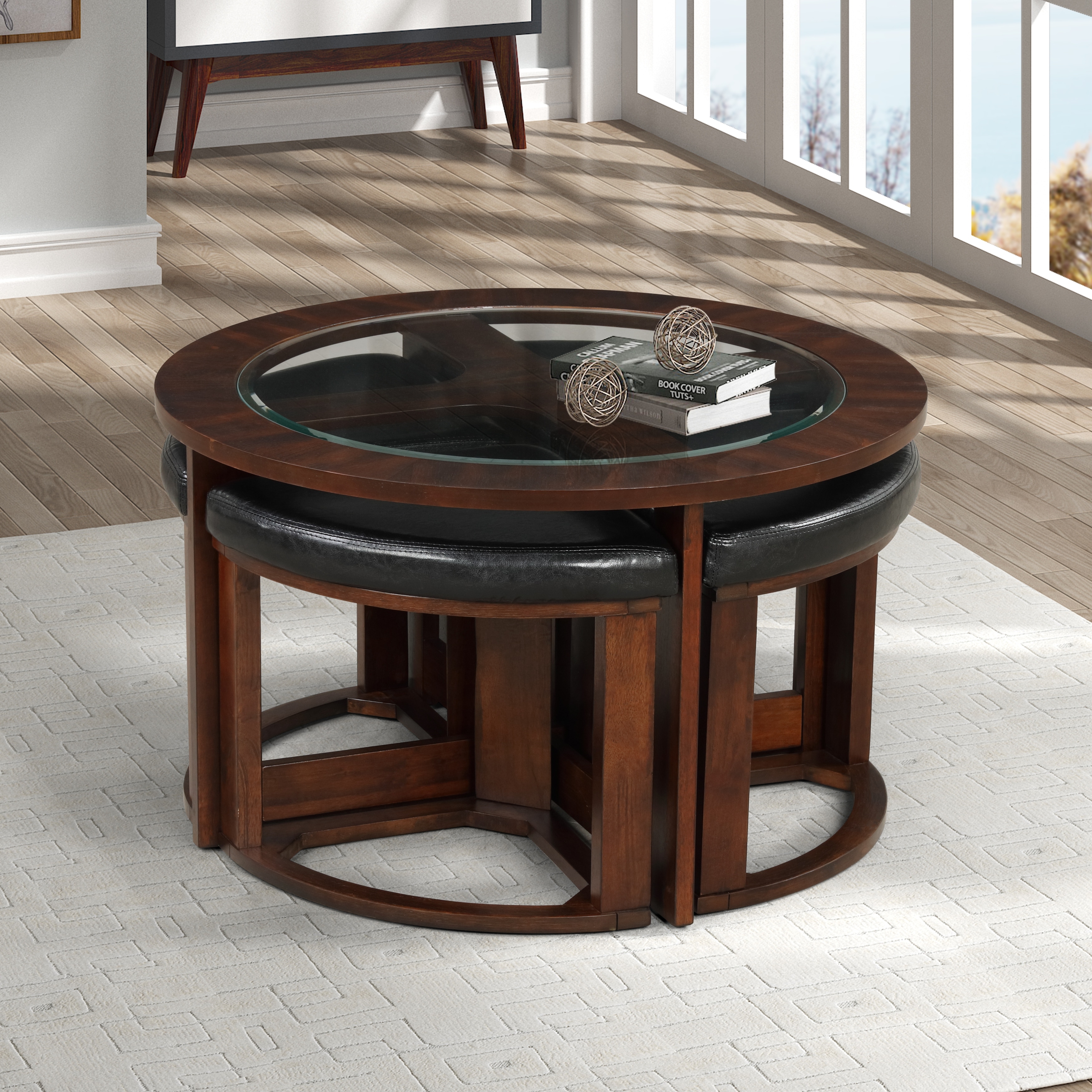 Copper grove side shop table