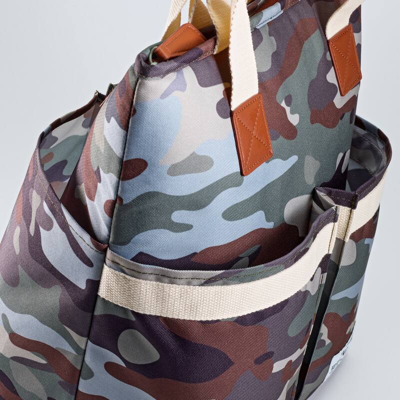 Fit & Fresh Foundry 16 Can Cooler Tote, Wine Cooler - Camo