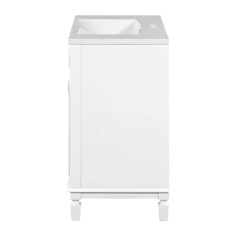 36'' Bathroom Vanity with Top Sink