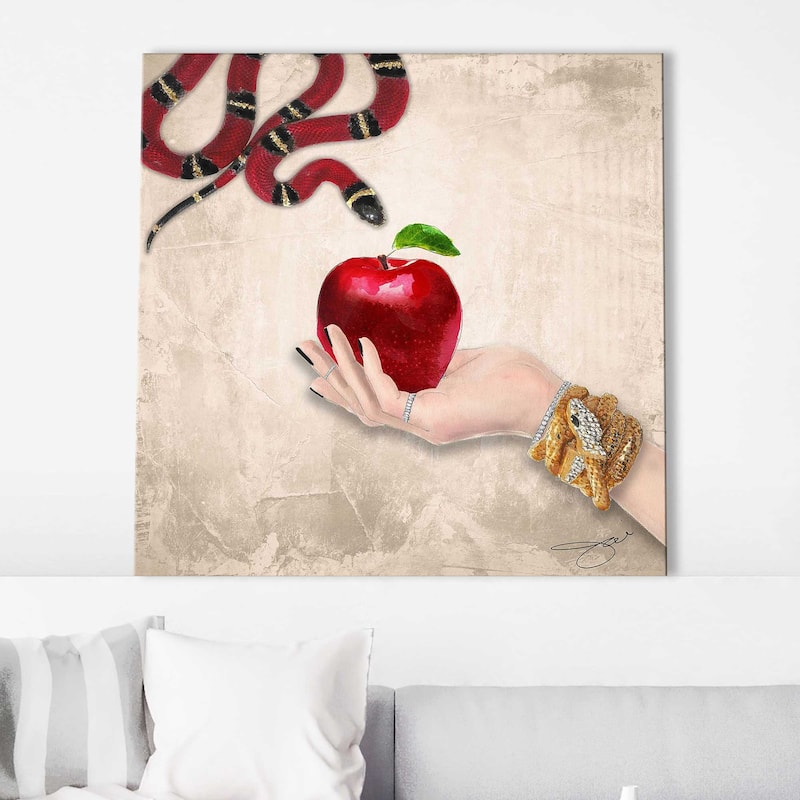 "Eve's Apple" by Jodi Print on Canvas