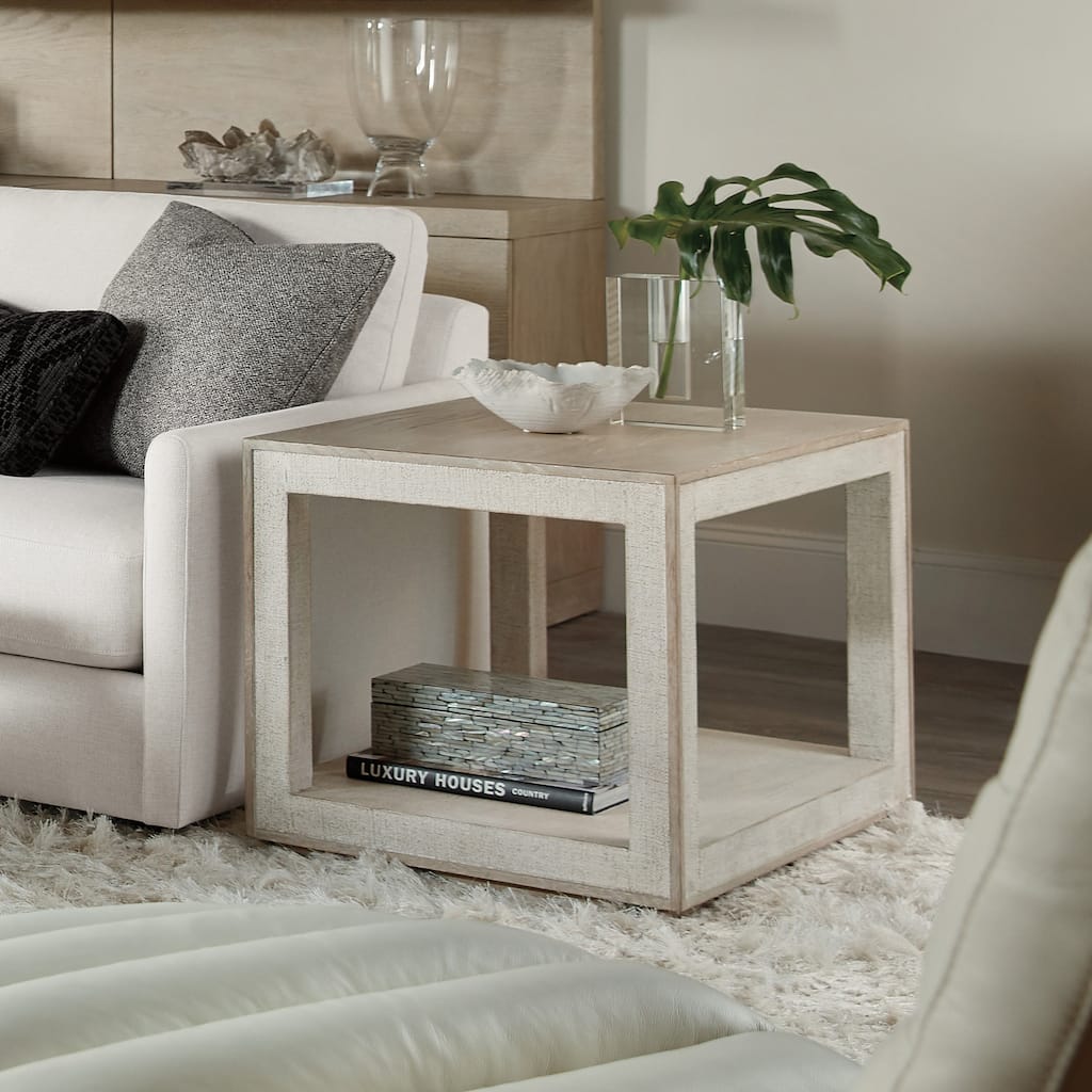 Hooker Furniture Cascade 30" Wide Casual Luxury Open Frame End Table