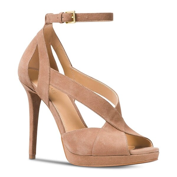 michael kors becky sandal suede