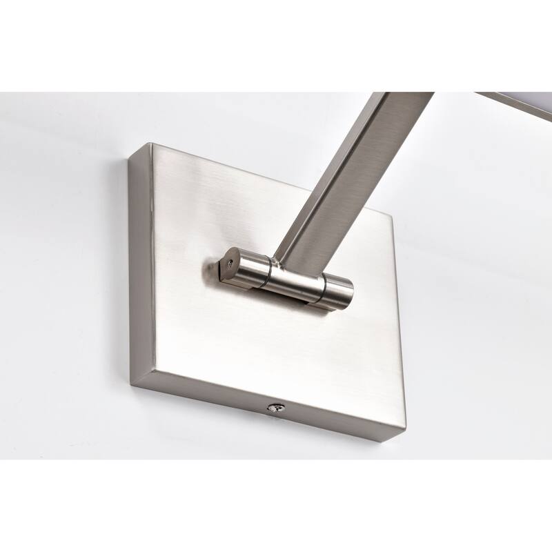 Hazel 2 Foot LED Picture Light 3 CCT Selectable Brushed Nickel Finish Acrylic Lens - Brushed Nickel