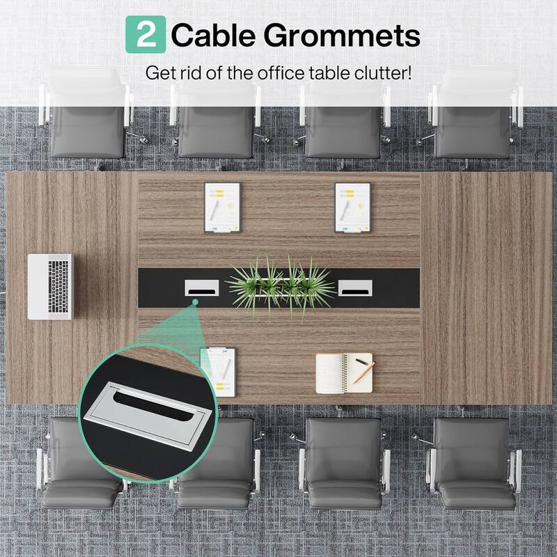 8FT Conference Table for 10 People