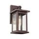 preview thumbnail 6 of 8, 1 Light Outdoor Wall Light Wall Lantern Sconce with No Bulbs Included - As picture