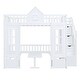 preview thumbnail 7 of 38, Impression & Beautiful Full-Over-Full Bunk Bed with Changeable Table, Bunk Bed