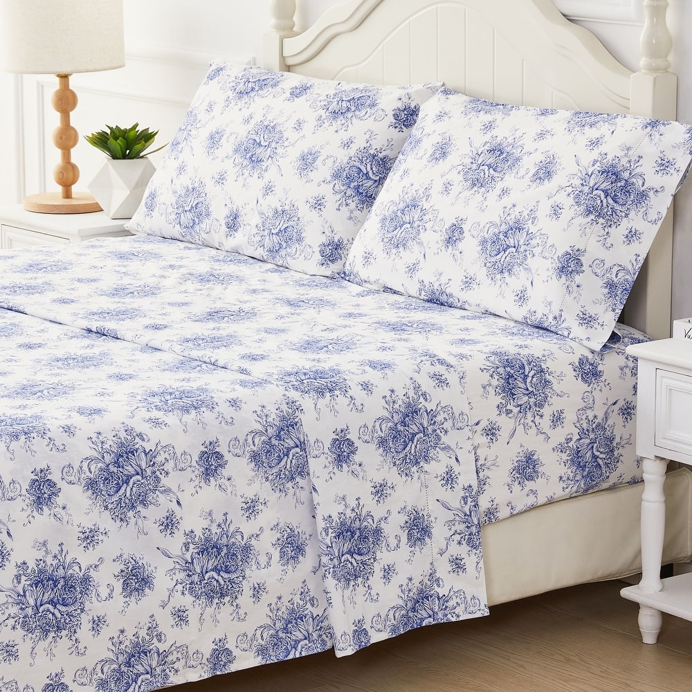 Garden House Cotton Bed Collection (Sheet Set And Duvet Set)