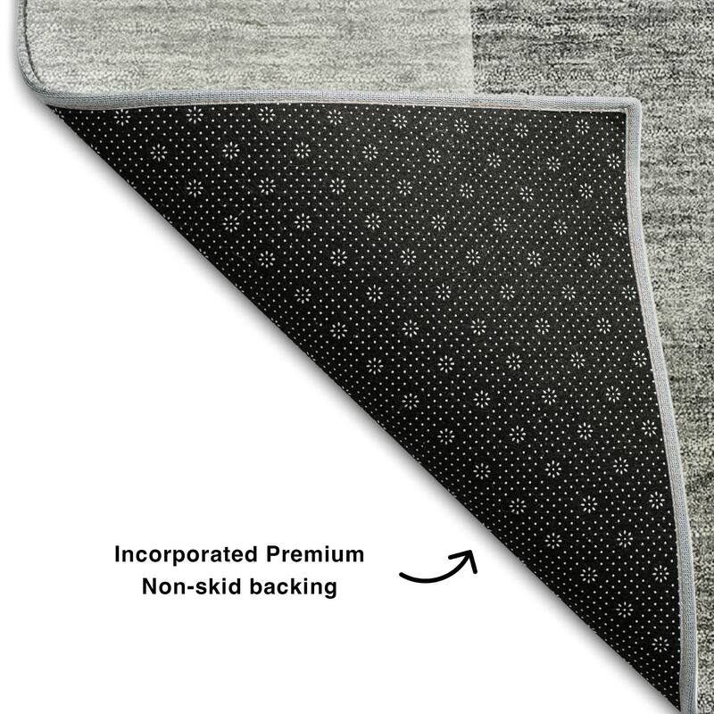 Premium Washable Super Soft Abstract Mod Mayfield Rug