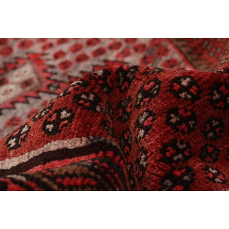 ECARPETGALLERY Hand-knotted Anadol Red Wool Rug - 4'3 x 6'9