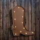 preview thumbnail 1 of 11, Glitzhome Rustic Vintage Marquee LED Lighted Western Sign Wall Decor