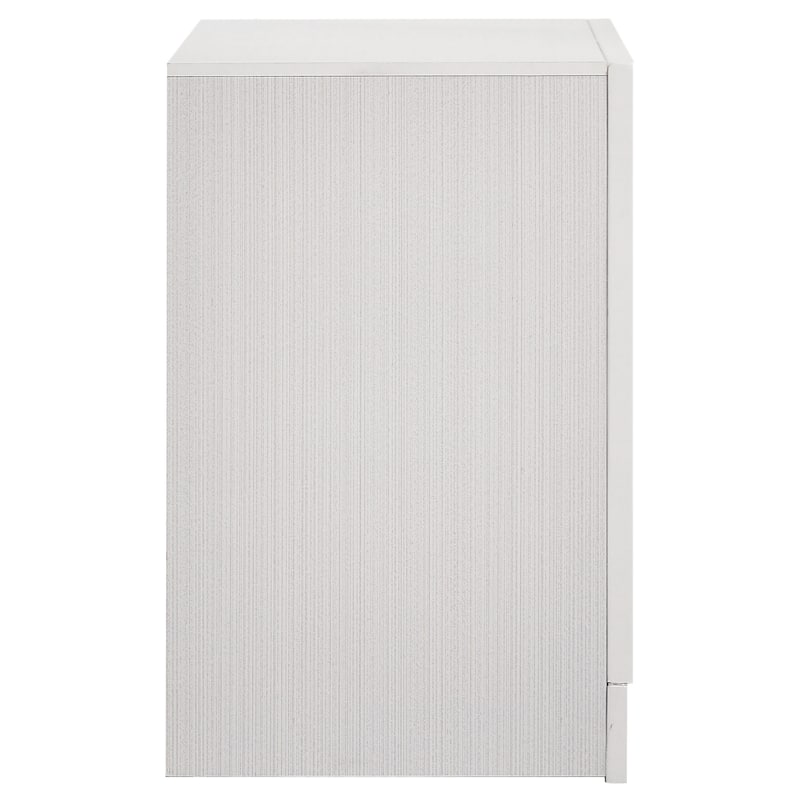 Miranda Contemporary 2-drawer Nightstand White