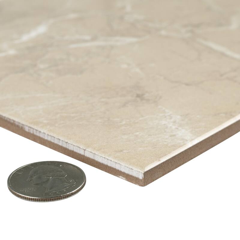 Merola Tile Aroas Arena 8" x 12" Ceramic Wall Tile