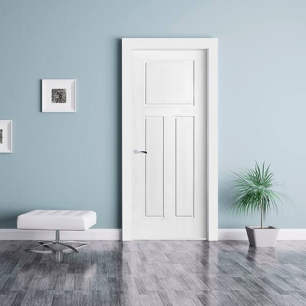 Trimlite 2268138 8403rh10b6916 26 By 80 Shaker 1 2 Panel Right Handed Interior Pre Hung Passage Door With Oil Rubbed Bronze