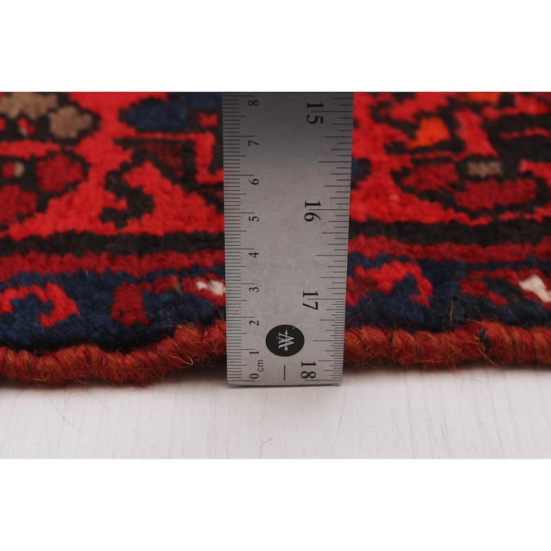 ECARPETGALLERY Hand-knotted Anadol Red Wool Rug - 3'7 x 7'0