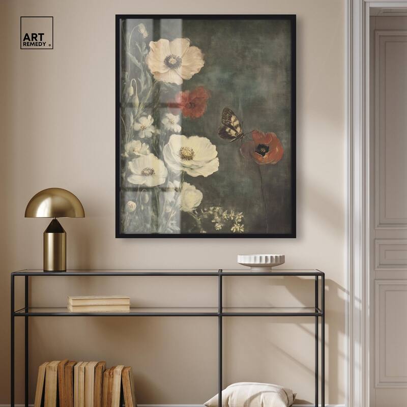 Vintage Botanicals I Shadowbox by Art Remedy